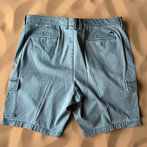 Tommy Bahamas Cargo Shorts - Green Shade - Picture 4 of 5